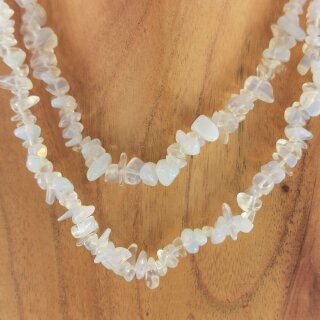 Opalglas synth. Kette Splitter ca. 0,6-0,9 / 75-80cm VE5St.