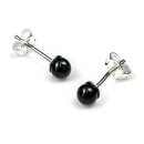 Sch&ouml;rl Ohrstecker Kugel ca. 0,4cm, 92,5er Silber VE6St.