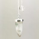 Labradorit wei&szlig; Pendel ca. 30-35mm
