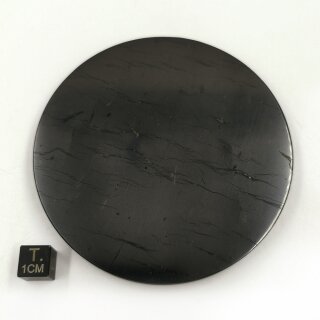 Shungit Scheibe &Oslash; ca. 90mm