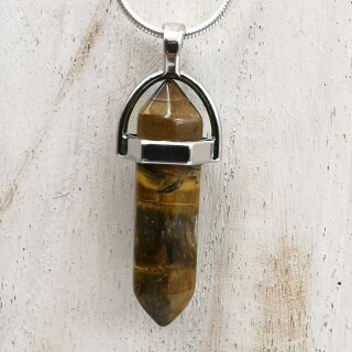 Tigerauge Doppelspitze ca. 30mm VE5St.