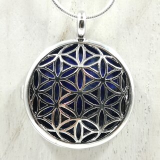 Anh&auml;nger-Set "Blume des Lebens" ca. 2,5cm VE3St.