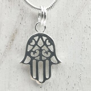 Anh&auml;nger Hand der Fatima, 92,5er Silber glanz ca. 12x18mm