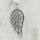 Anh&auml;nger Fl&uuml;gel, 92,5er Silber glanz ca. 15x35mm