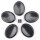 Obsidian schwarz Daumenstein ca. 35x45mm VE5St.