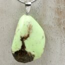 Zitronenmagnesit Trommelstein mit Stift&ouml;se aus...