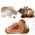 Achat Druzy gemischte Formen Lot VE 6 St.