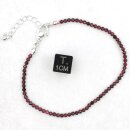 Granat Armband Kugel fac. ca. 0,2 / 18cm