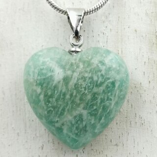 Amazonit Herz gestiftet ca. 20mm VE10St.