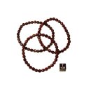 Granat Armband Kugel fac. ca. 0,5 / 19cm