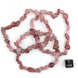 H&auml;matitquarz Armband Nugget ca. 0,5x0,7 / 19 cm