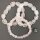 Rosenquarz Armband Nugget ca. 0,7x0,9 bis 1,0x1,5 / 19cm AB-Qualit&auml;t