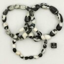 Zebracalcit Armband Nugget ca. 1,2x1,0 / 19cm
